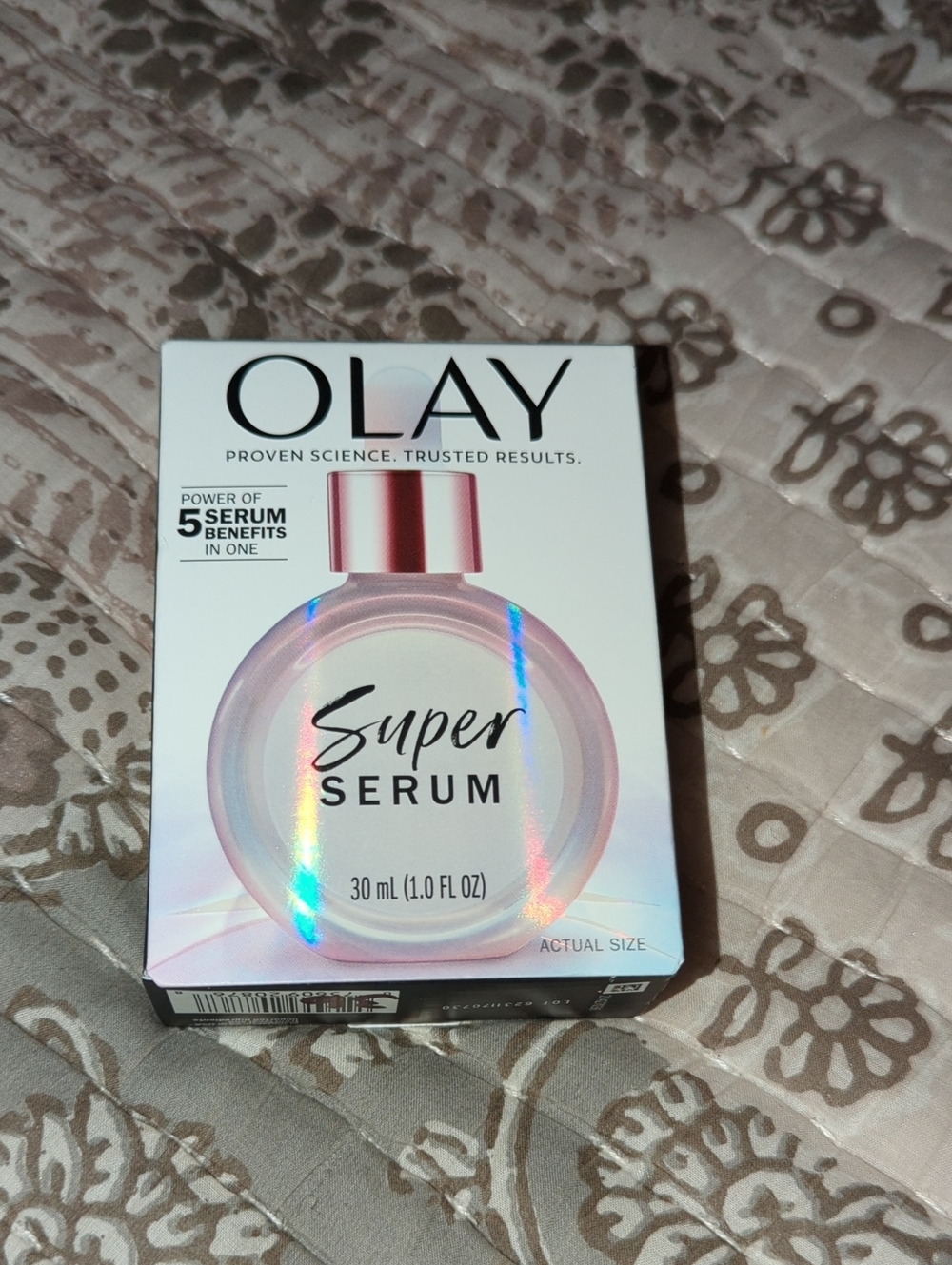 OLAY Super Serum - Pink and Rose Gold Packaging